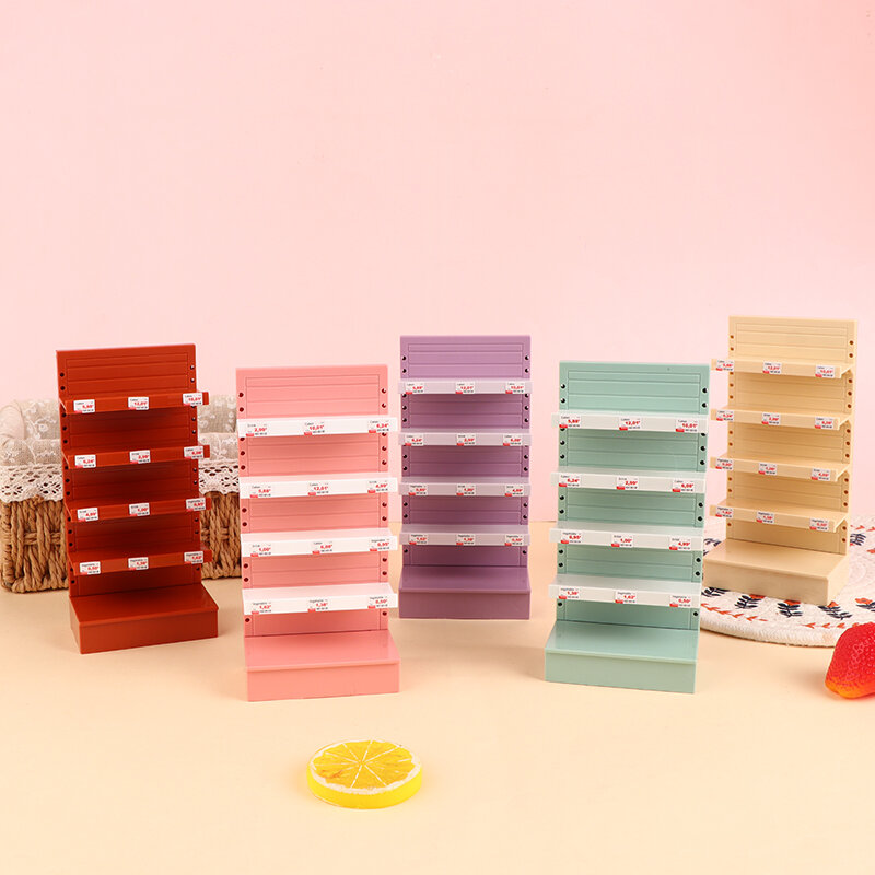 Puppenhaus Möbel geschäft Ware Kuchen Schrank Supermarkt Regal Puppe Mini Spielzeug Möbel