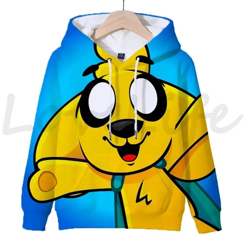 Compadretes Mikecrack-sudaderas con capucha para niños y niñas, suéter de dibujos animados, ropa de calle Harajuku para adolescentes, Tops, ropa 3D