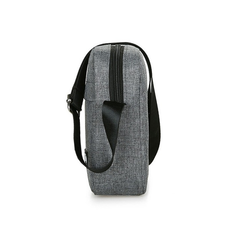 Men's Bags Canvas Messenger Bag Casual Crossbody Shoulder Bags Waterproof Business Shoulder Bag for Men Travel Satchel Purse