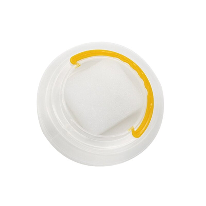 Складная кисть-шайба, прозрачное круглое ведро для мытья кистей для масляной живописи