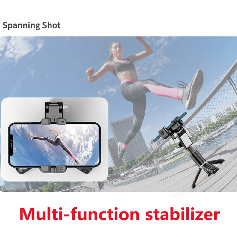 360 Rotatie Na Opnamemodus Cardanische Stabilisator Selfie Stick Statief Gimbal Voor Iphone Telefoon Smartphone Live Fotografie