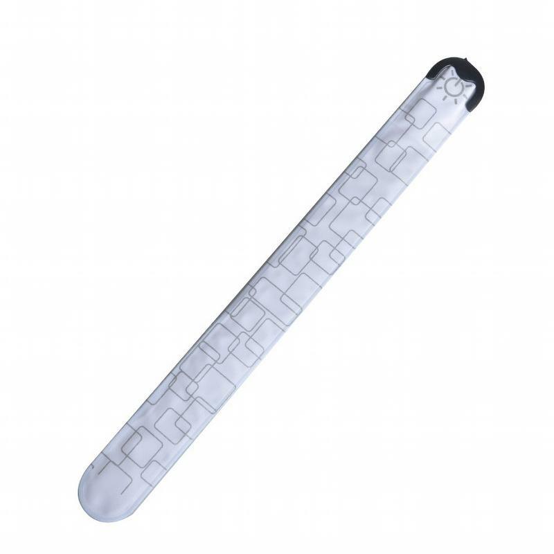 Перезаряжаемый браслет для бега, светоотражающий водонепроницаемый яркий USB Перезаряжаемый браслет для бега, наручный светильник для