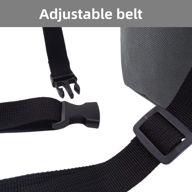 Gym Chalk Bag Magnesium Powder Storage Bag Climbing Chalk Bucket with Adjustable Belt for Bouldering Weightlifting Gymnastics
