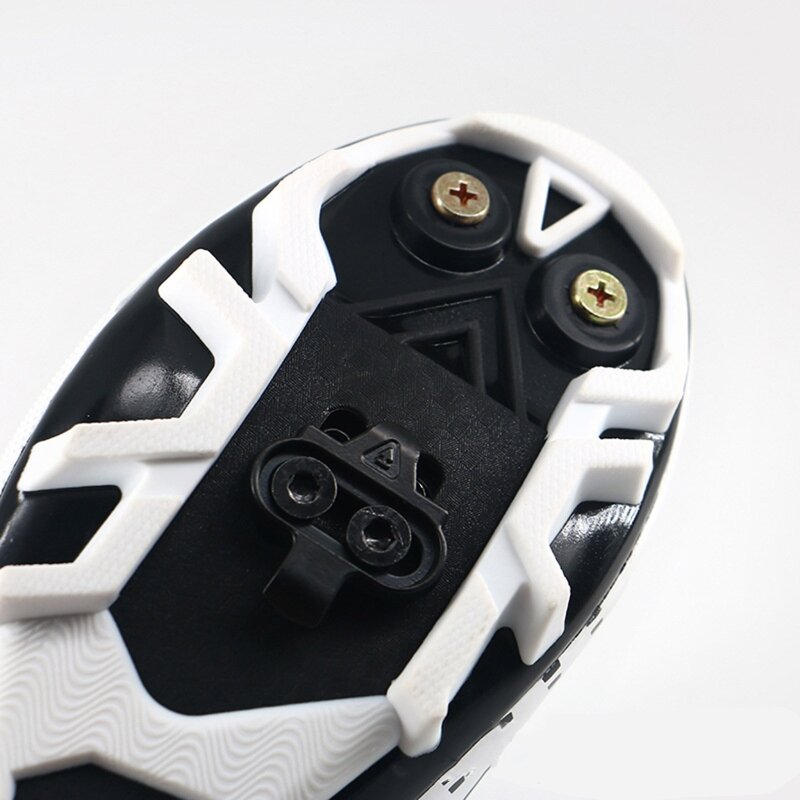 Sepatu Cleat sepeda gunung Shimano SH51 SPD MTB, sepatu bersepeda Multi-Release Pedal Cleat