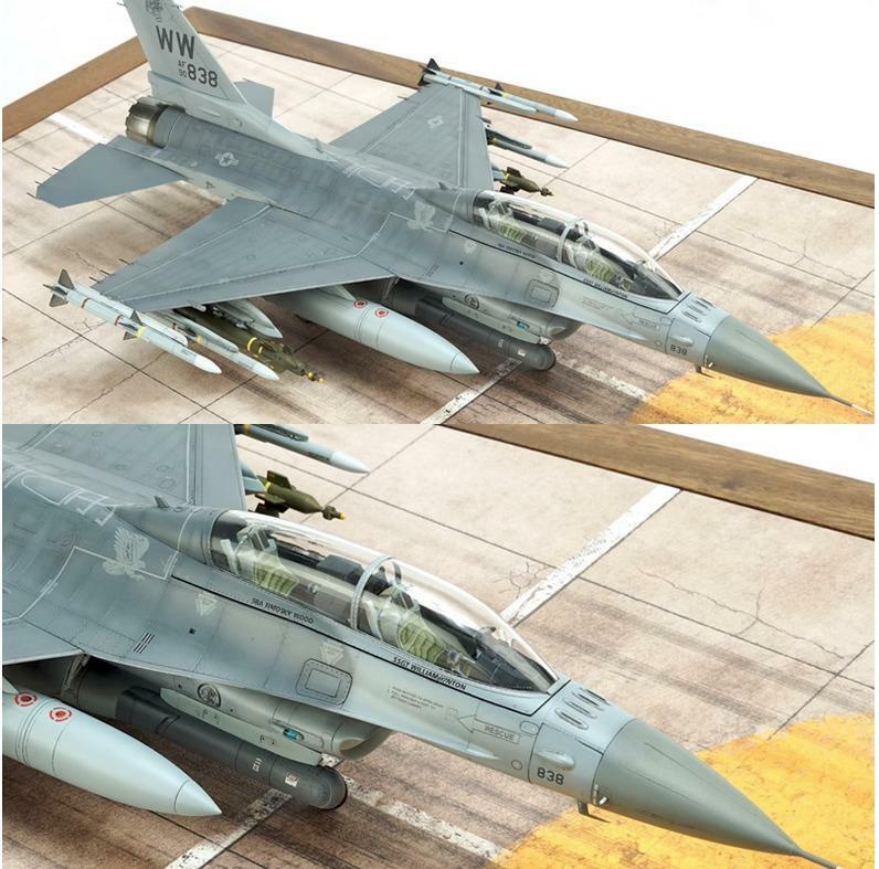 Kinetischer F-16D block k48105 1/48 30/40/50 usaf
