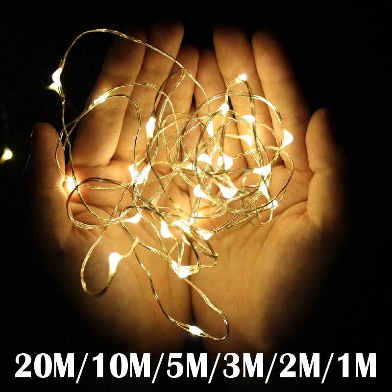 Copper Wire Light Led Copper Wire Light String Flower Cake Jewelry Shop Decorative Light Small String Light Holiday Christmas