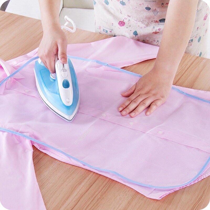แผ่นรองรีดผ้าฉนวนกันความร้อนแผ่นรองรีดผ้าป้องกันตาข่ายรีดผ้า setrika MINI สีสุ่ม