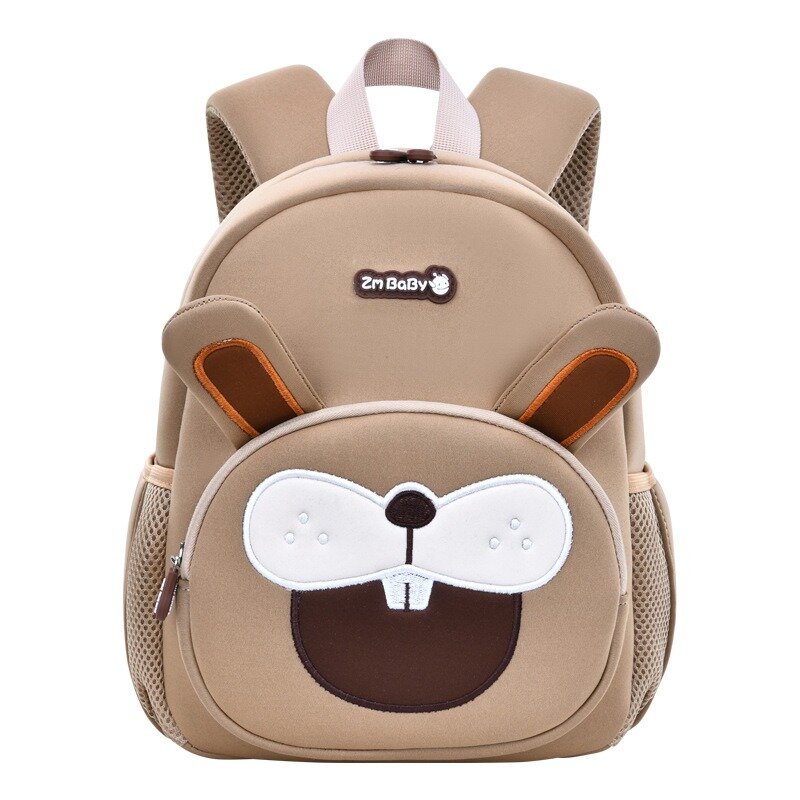 Children's Backpack Cartoon Animal Backpack Suitable For Children Aged 1-6 Waterproof and Breathable Soft Shoulder Strap