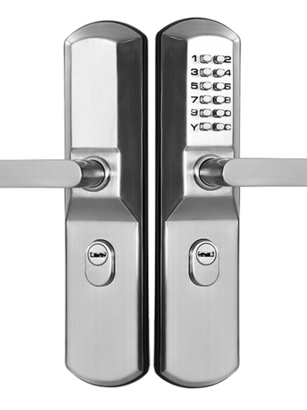 Stainless steel C-level anti-theft core mechanical password large entrance courtyard door lock