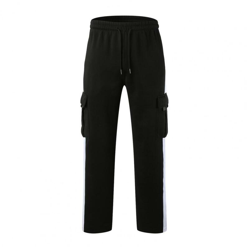 FJDH-Pantalon Cargo Confortable avec Poches Multiples pour Homme, Vêtement de Travail à Taille artificiel astique