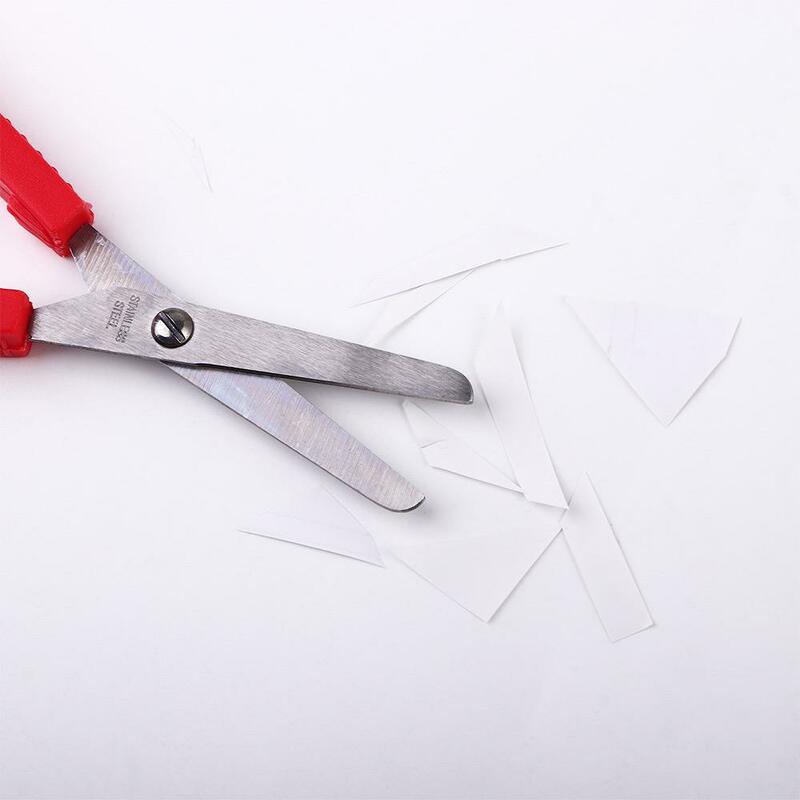 Grip Cutting Scissors para Office Handcraft, Tesoura para papel, Cortador de fios, Tesoura para papelaria, Suprimentos de corte, Adaptativo