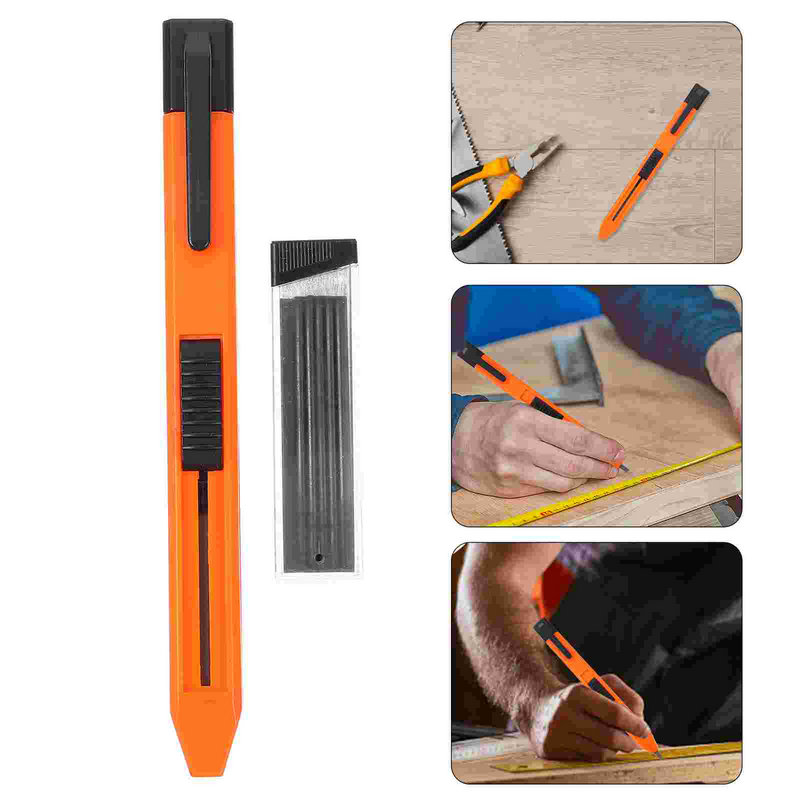 Ołówek mechaniczny do rysowania Ołówki stolarskie Marker do obróbki drewna Jobsite Red Engineering