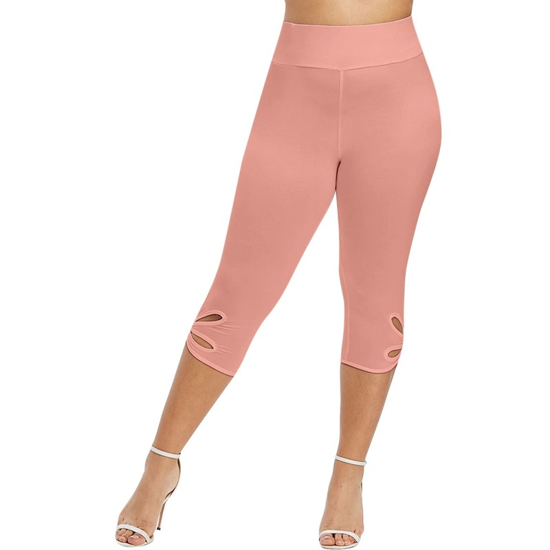 Женские Леггинсы для йоги большого размера, летние эластичные бесшовные брюки, штаны стрейч для бега, штаны-легинсы для женщин