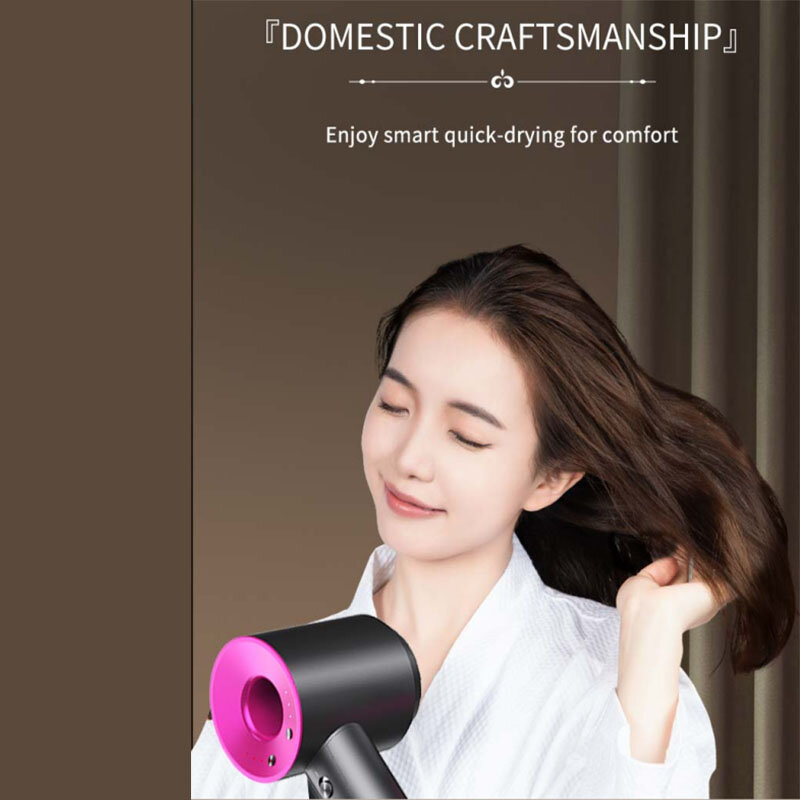 Electric Hair Dryer High Speed Blow Drier Professional Negative Ion Hair Care Hairdryer Noise Reduction Constant Temperature