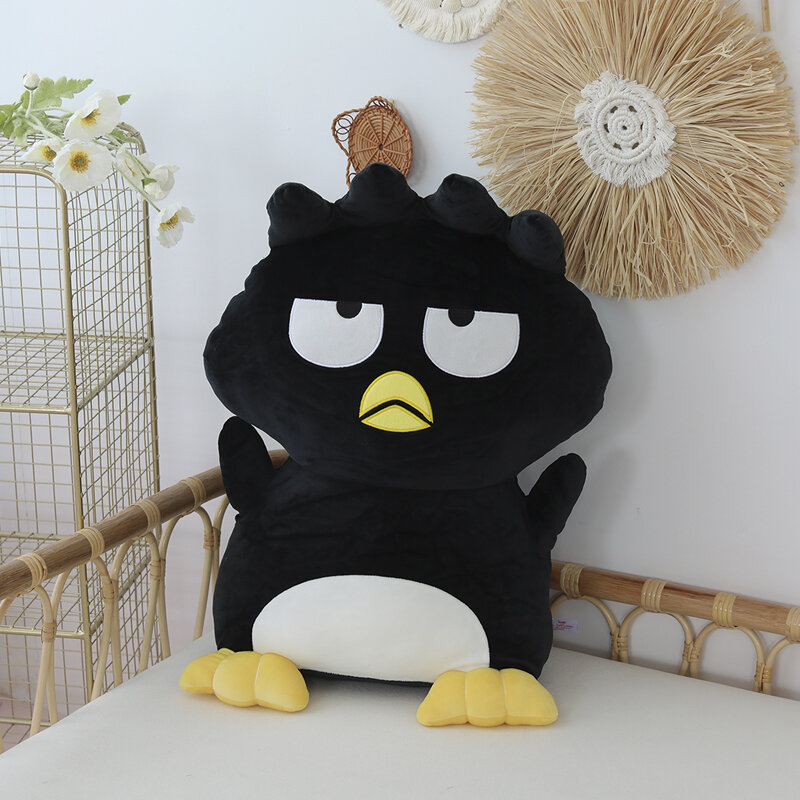 Sanrio Slechte Badtz Maru Knuffel Zachte Schattige Japanse Stijl Anime Black Penguin Pop Knuffel Knuffels Verjaardagscadeautjes Meisje 30/40/60Cm