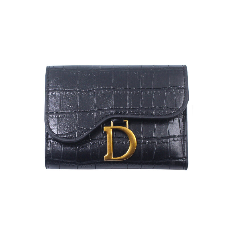 Brieftaschen Kleine Mode Luxus Marke Leder Haspe Geldbörse Frauen Damen Münze Karte Tasche für Weibliche Geldbörse Geld Clip Brieftasche Karteninhaber