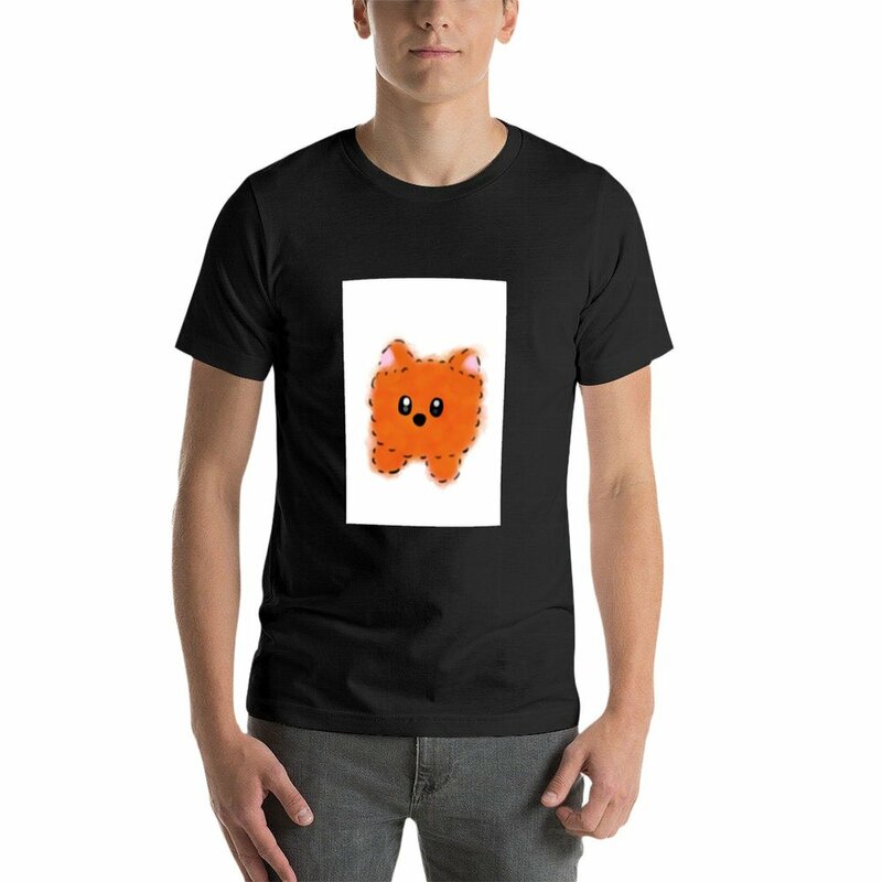 Camiseta masculina para desenhar cachorro, roupas fofas, tops verão, camiseta designer