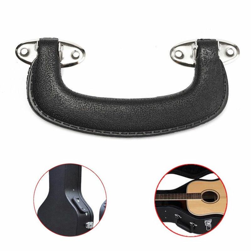 Black Replacement Case Handle Luggage Cabinet Pulls Handle For Flight Bag Guitar Trolley Wine Box Handle Replacement Parts