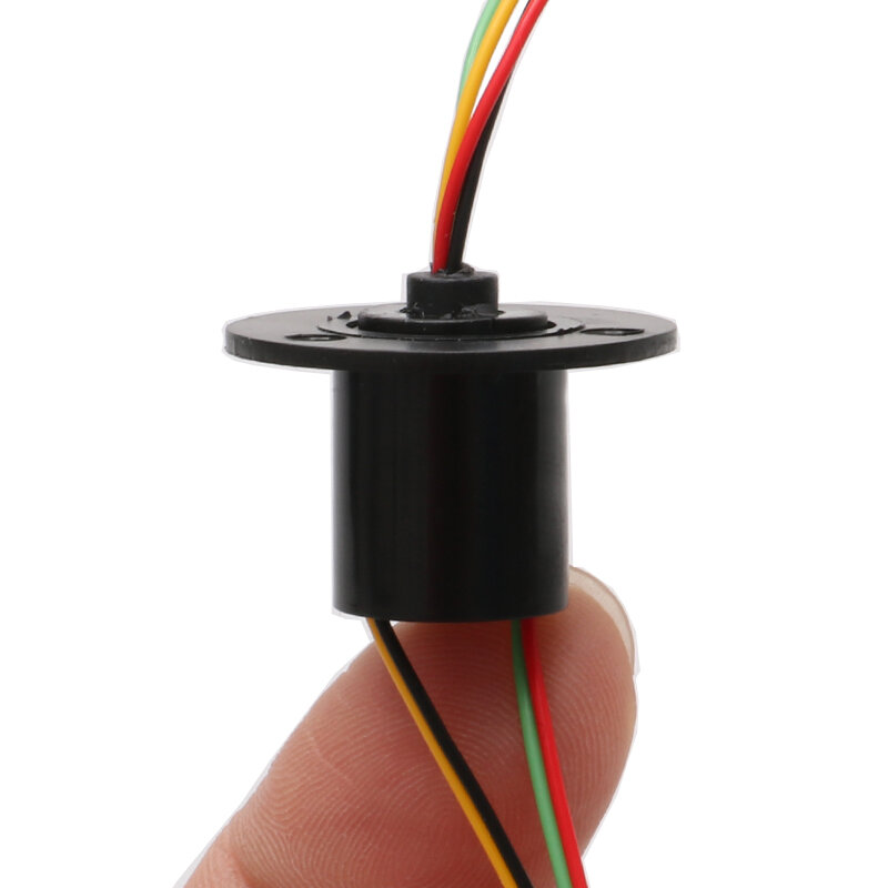 2/4/6/8/12/18 kanał Micro obróć pierścień ślizgowy 2A średnica 12.5mm dla koparka RC Model DIY PTZ Gimbal elektryczne pierścienie kolektora