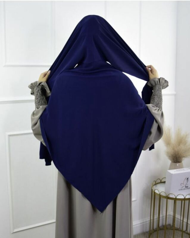 Модные мусульманские аксессуары хиджабы для женщин Abayas Khimar женские Джерси исламский головной шарф турбаны тюрбан мгновенная обертка