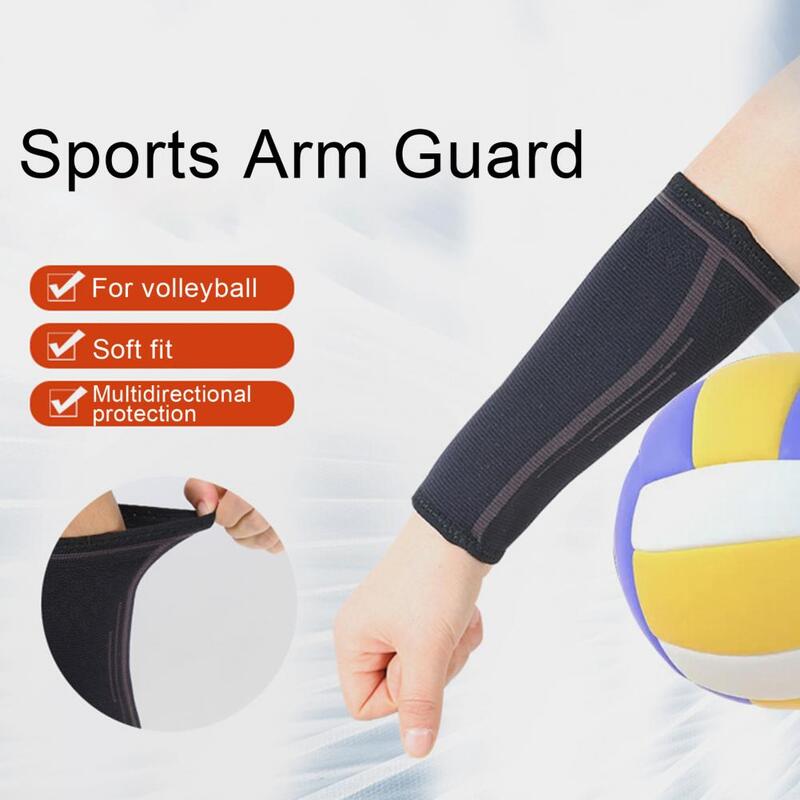 Protector de brazo deportivo para voleibol, mangas protectoras de nailon suave presurizadas, accesorios deportivos para exteriores