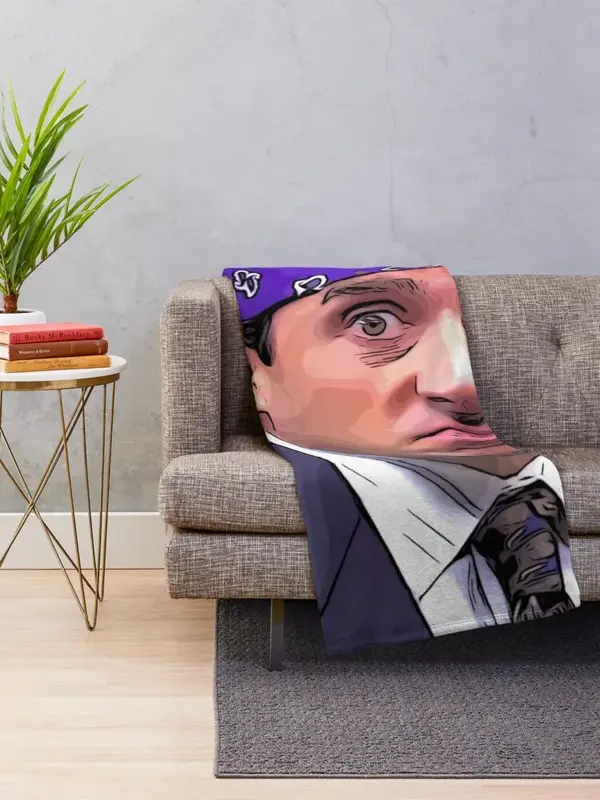 Prison Mike The Office Koc do rzucania Fluffy Softs Moving Blankets