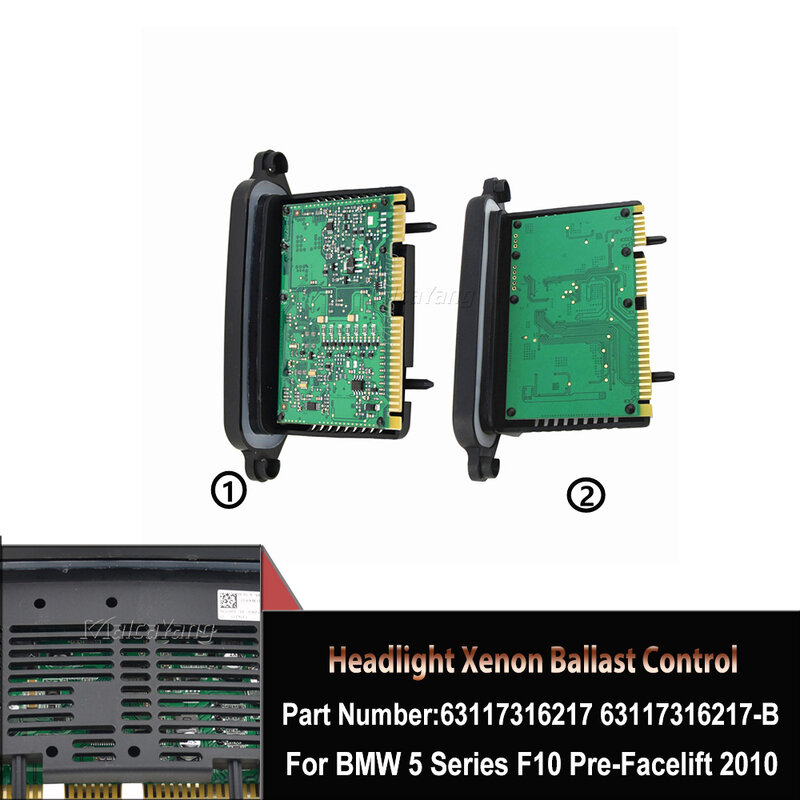 Koplamp Xenon Ballast Control Module Unit 63117316217 63117274400 7269531 7316208 Voor Bmw 5 Serie 520d 530d F07 F10 F11