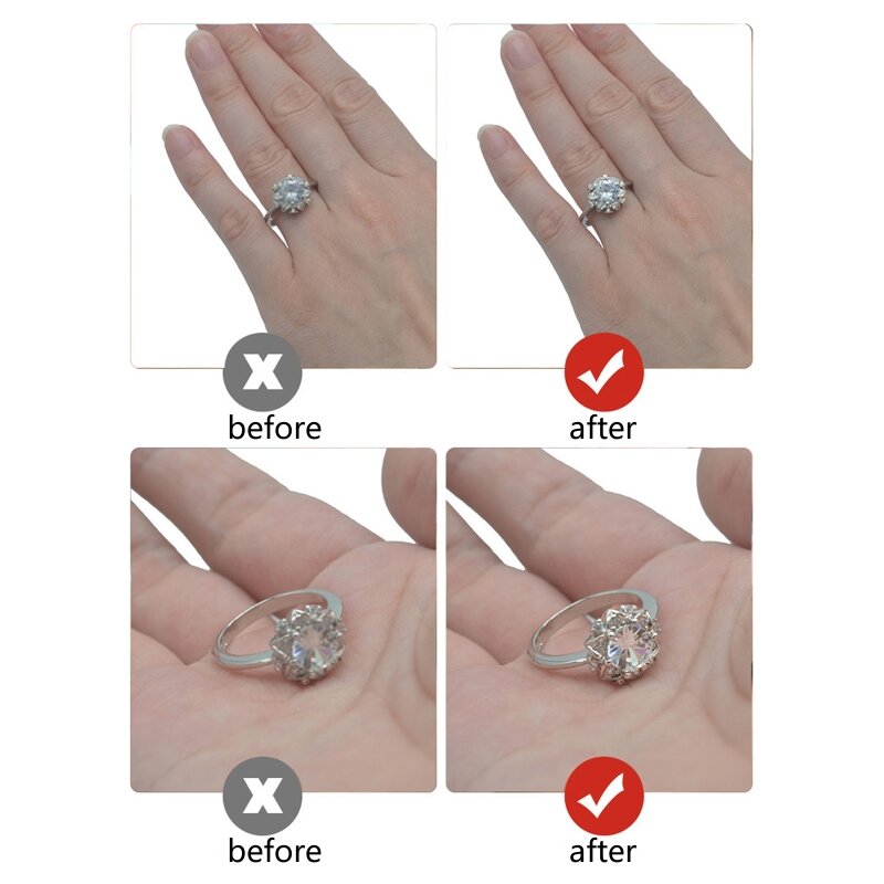 Sieradenreiniger voor diamanten en edelstenen Diamant voor Stik Natuurlijke sieradenreiniger voor diamanten ringen