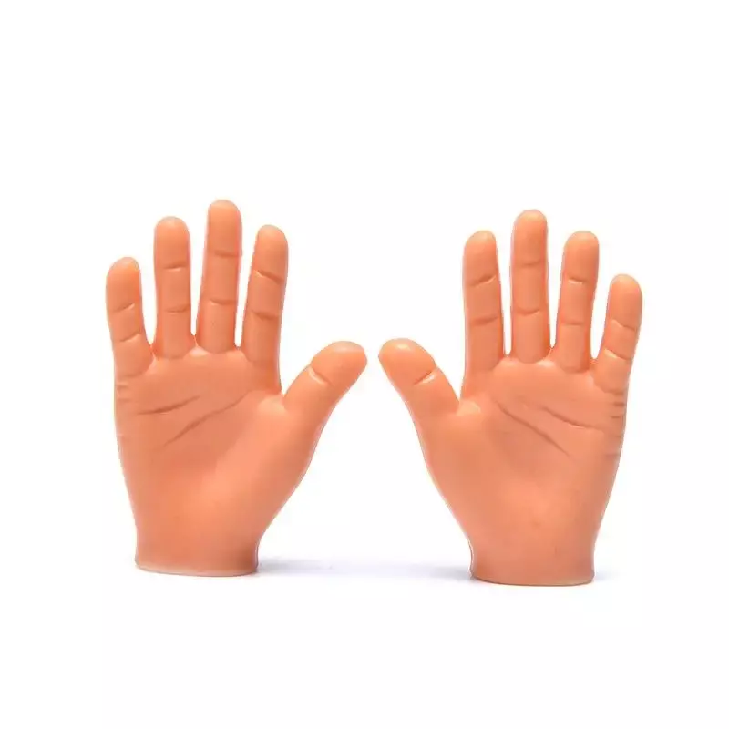 6 stücke Cartoon lustige Finger Hände und Füße setzen kreative Spielzeuge um das kleine Hand modell Halloween-Geschenk