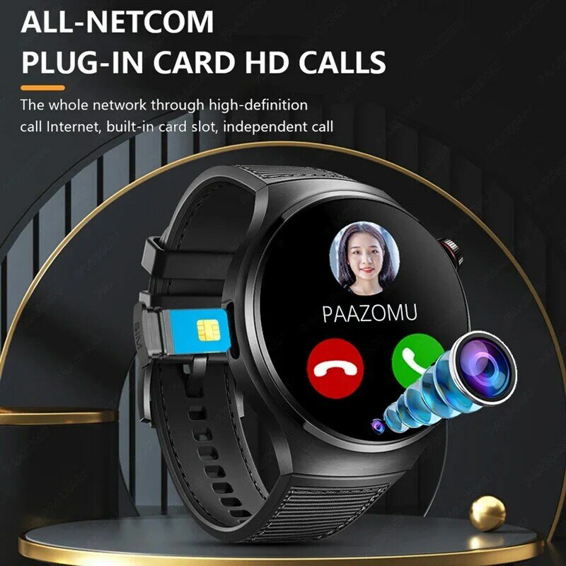 2024 New For Huawei Smartwatch 5G SIM Call 1.5" AMOLED SmartWatch Precise Positioning Heart Rate Monitoring Android APP Download