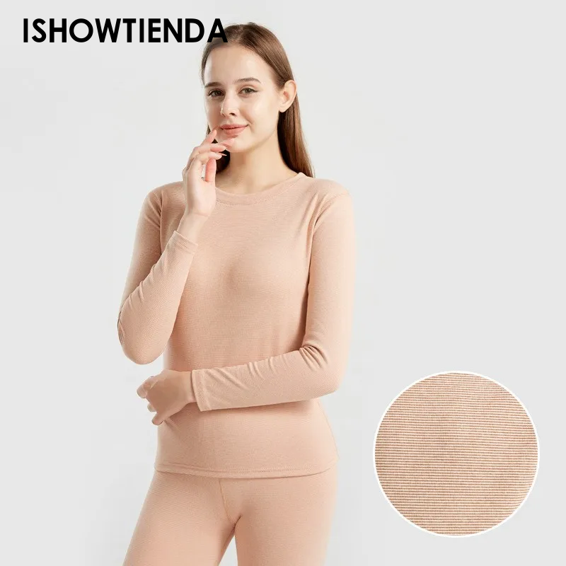 Women's Thermal Underwear Set Suit Seamless Heating Thermal Underwear Slim Fit High-elastic Waist Support Slimming Clothes