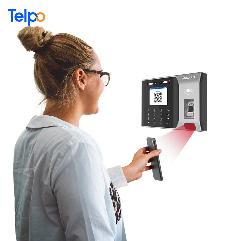 Zdalne wsparcie techniczne Telpo dziurkacz do kart biometryczny czas obecności terminala linii papilarnych z bezpłatnym sdk