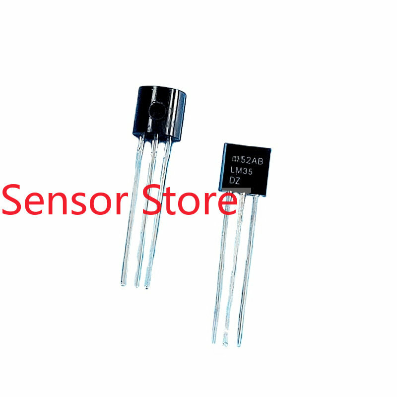 Sensor de temperatura LM35DZ /TO-92, 5 piezas, LM35D Original