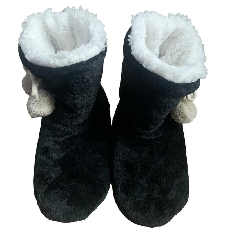 Domowe skarpetki do butów zagęszczone zimowe termiczne damskie męskie buty domowe skarpetki antypoślizgowe zmywalne skarpetki do butów do użytku w pomieszczeniach