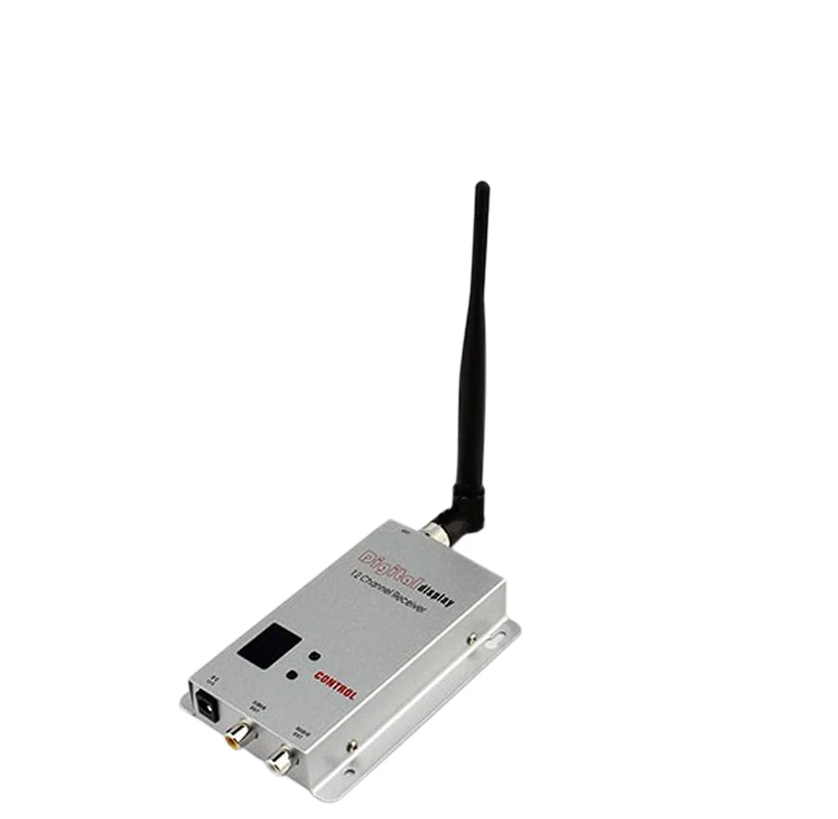 FPV 1.2Ghz 1.2G 8CH 1500mw 무선 AV 송신기 TV 오디오 비디오 송신기 리시버, QAV250 250 FPV 쿼드콥터용