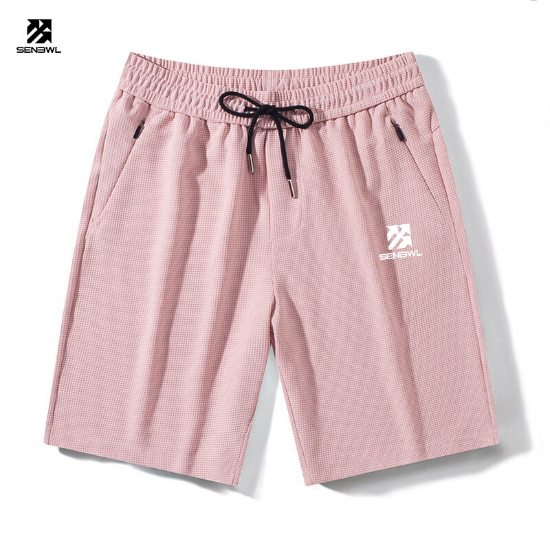 SENBWL-Shorts de seda gelo de secagem rápida para homens e mulheres, alta qualidade para caminhadas ao ar livre montanhismo e corrida, perda de peso
