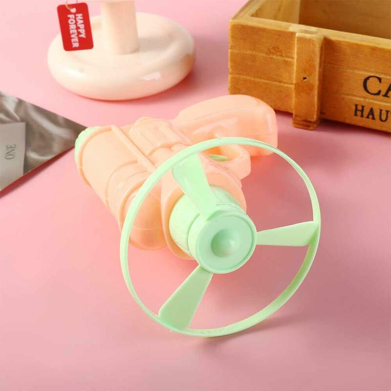 Giroscopio giratorio de Color aleatorio para niños, juguete de mano de libélula voladora, giroscopio giratorio para exteriores