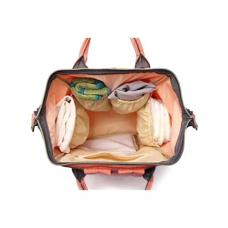 Рюкзак для мам Lequeen, Вместительная дорожная сумка для подгузников на коляску, для ухода за детьми