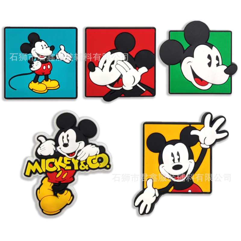 Cute Micky Mouse Shoe Charms for Crocs Charms Women for Crocs Accessories for Croc Decoration Kids Boys Girls Shoe Decor Gifts