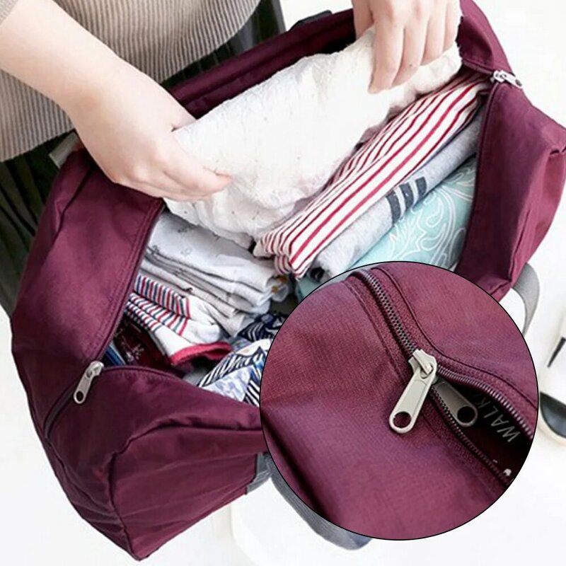 Saco de viagem unisex dobrável bolsas organizadores grande capacidade portátil saco de bagagem flor padrão cor acessórios viagem