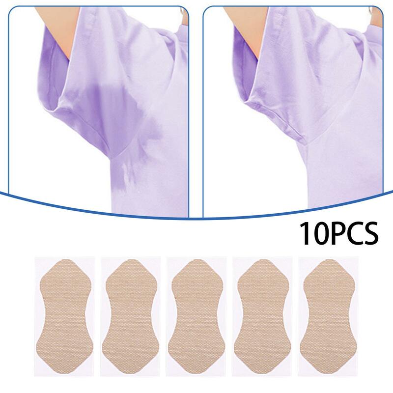 Almohadillas protectoras para el sudor para hombre y mujer, almohadillas invisibles y transpirables, suaves y sin huellas, 10 piezas