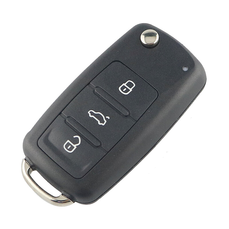 YIQIXIN Car 3 Buttons Folding Key CASE Replacement Shell For Volkswagen VW Jetta Golf Passat Beetle Skoda Polo Seat Toledo Bora