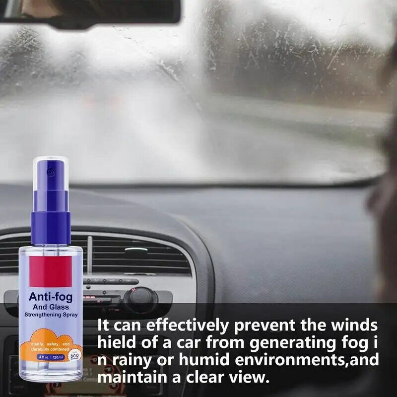Anti Fog Spray For Glasses Car Windscreen Protection Spray Intensive Anti-Mist Spray Car Windscreen Protection For Visors
