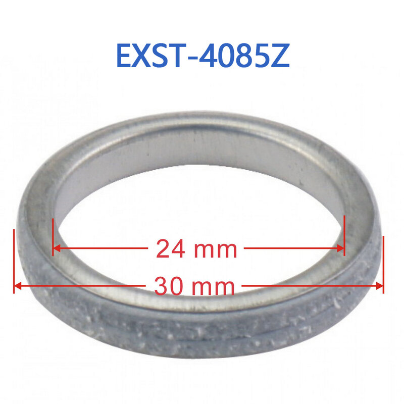 EXST-4085Z GY6 Exhaust Pipe Gasket For GY6 125cc 150cc Chinese Scooter Moped 152QMI 157QMJ Engine