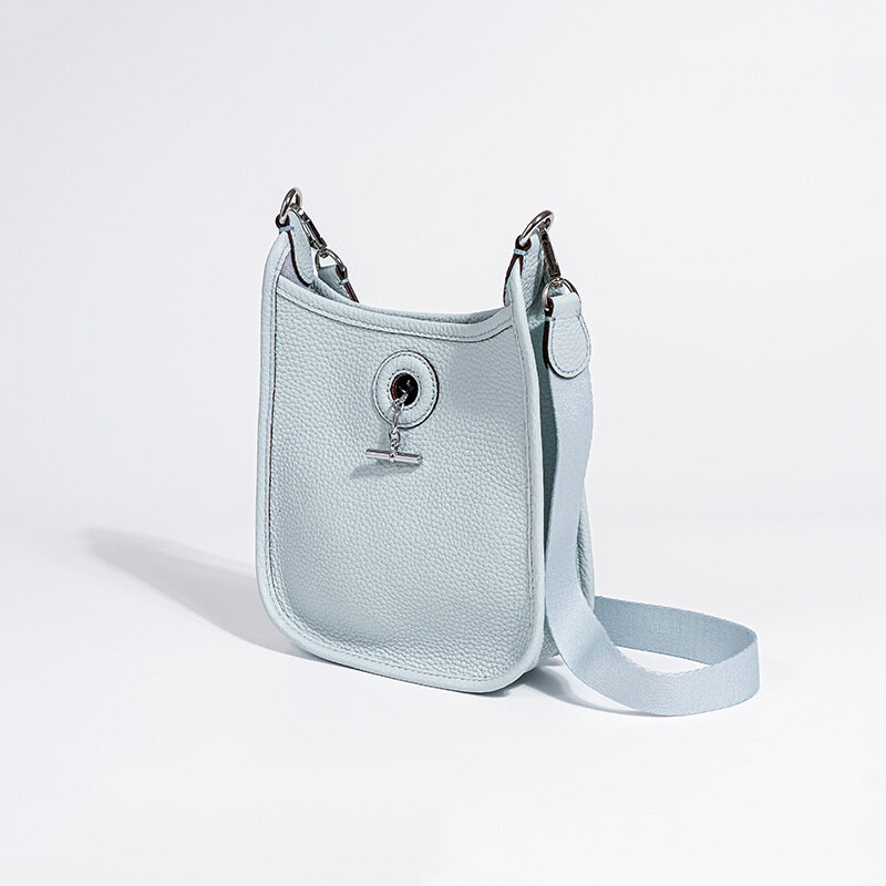 Cowhide Shoulder Single Crossbody Bag Handbags For Women Casual High-Quality Messenger Versatile Luxury Female Multicolored Y2k