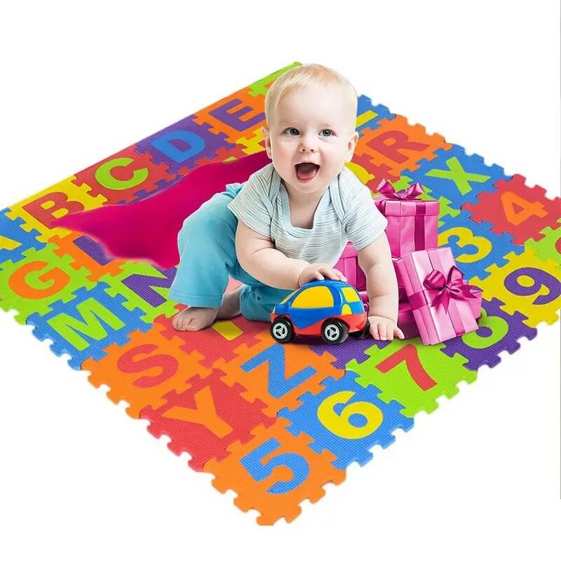 PCSSet 15515509cm Cartoon Baby Mat tapete Infantil EVA Marine Foam Mat s giocattoli educativi per bambini tappetino per lo sviluppo