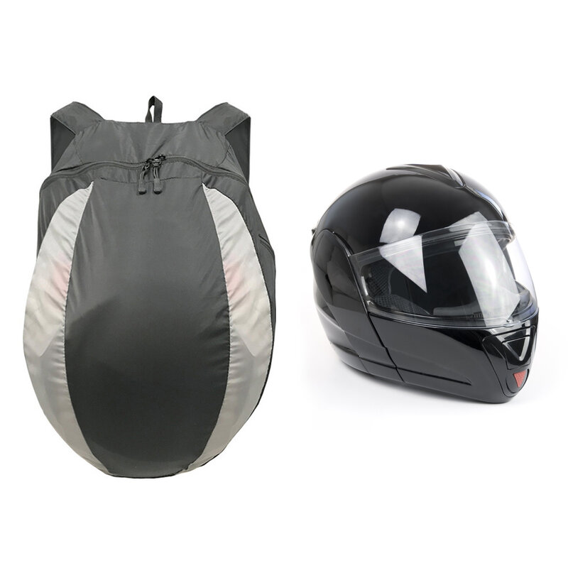 28L Motorcycle Backpack Riding Helmet Bag Outdoor Fitness Basketball Sneakers Bag Portable Nylon Backpack Motorcycle Bag