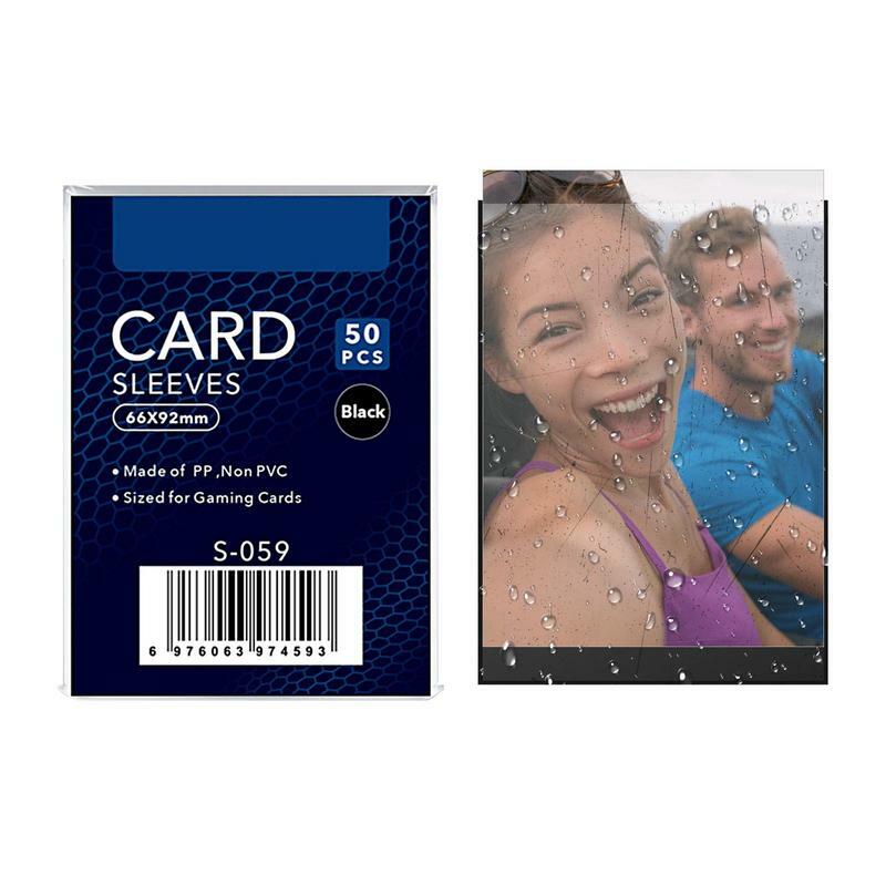 Card Sleeves 50 Pcs Album Photocard Protective Bag Waterproof Album Photocard Protective Bag For Sports Cards Idol Photo