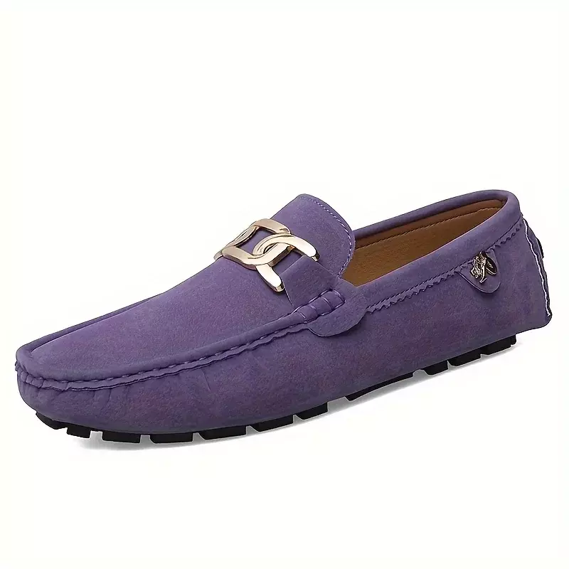 Split Leather Men Loafers Slip on Flats Casual Shoes for Women Moccasins Super Soft Female Footwear for Summer Easy Hoop Shoes