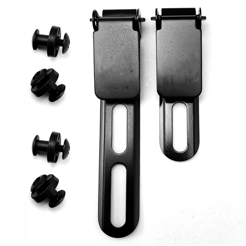 Clip de cinturón de acero inoxidable, accesorio de agarre para cinturón de cintura, cuchillo de vaina Kydex, accesorios de soporte para herramientas al aire libre, 1 piezas K
